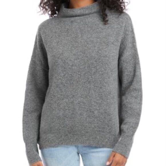 Karen Kane Mock Neck Sweater Gray Size XS - Picture 1 of 7